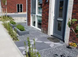 Gardenlux Gecoate Tegels Designo Flamed Grey 60x60x3 cm - afbeelding 2