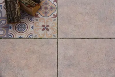 Gardenlux Gecoate Tegels Designo Flamed Terra 60x60x3 cm - afbeelding 5