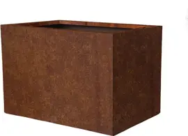 Gardenlux GL Bloembakken Cortenstaal 90x60x60 cm - afbeelding 1