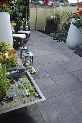 Gardenlux Granulati Geïmpregneerd Grigio Scuro 60x60x6 cm - afbeelding 6