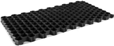 Gardenlux Gravel Fix Smart Waterdoorlatend 180 Liter/S.M2. Hoeveelheid Grind 50 Liter /M2 Gravel Fix Solid Zwart 60x80x2,6 cm - afbeelding 1