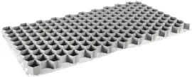 Gardenlux Gravel Fix Smart Waterdoorlatend 180 Liter/S.M2. Hoeveelheid Grind 50 Liter /M2 Gravel Fix Solid Grijs 60x80x2,6 cm - afbeelding 1