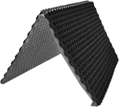 Gardenlux Gravel Fix Smart Waterdoorlatend 180 Liter/S.M2. Hoeveelheid Grind 50 Liter /M2 Gravel Fix Lite Duo (boekvouw) Zwart 117,8 X 151,8x3,2 cm - afbeelding 1