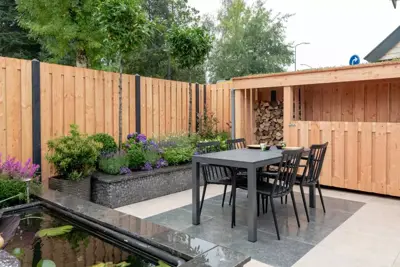 Gardenlux Hardsteen Vijverafdekranden Met Facet Asian Bluestone Blauw gezoet 3x25x100 cm - afbeelding 4