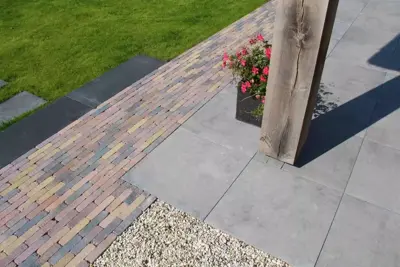 Gardenlux Keramische Tegels Cera3Line Lux & Dutch Downtown Grey 60x60x3 cm - afbeelding 3