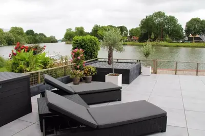 Gardenlux Keramische Tegels Cera3Line Lux & Dutch Downtown Grey 90x90x3 cm - afbeelding 3