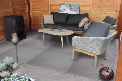 Gardenlux Keramische Tegels Cera3Line Lux & Dutch Downtown Taupe 90x90x3 cm - afbeelding 2