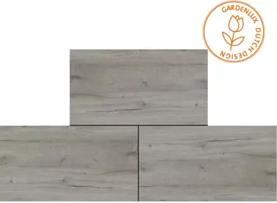Gardenlux Keramische Tegels Cera3Line Lux & Dutch Halifax Grey 45x90x3 cm - afbeelding 2