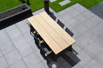 Gardenlux Keramische Tegels Cera3Line Lux & Dutch Pietra Serena Anthracite 60x60x3 cm - afbeelding 2