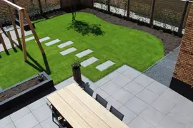Gardenlux Keramische Tegels Cera3Line Lux & Dutch Pietra Serena Anthracite 45x90x3 cm - afbeelding 2