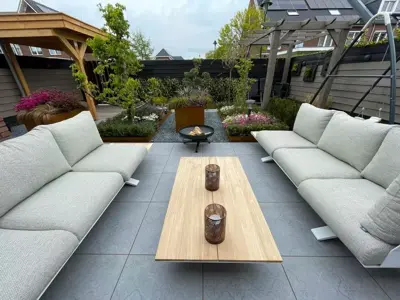 Gardenlux Keramische Tegels Cera4Line Mento Bazzano Decor 60x60x4 cm - afbeelding 4