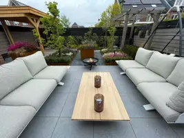 Gardenlux Keramische Tegels Cera4Line Mento Bazzano Decor 60x60x4 cm - afbeelding 4