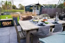 Gardenlux Keramische Tegels Cera4Line Mento Concrete Anthracite 60x60x4 cm - afbeelding 3