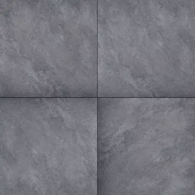 Gardenlux Keramische Tegels Ceramica Terrazza Limestone Anthracite 59,5x59,5x2 cm - afbeelding 1
