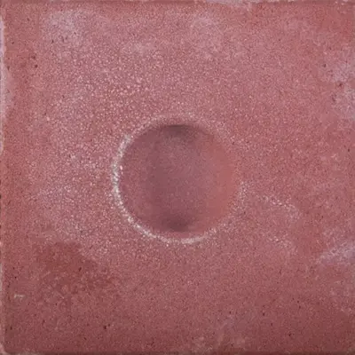 Gardenlux Knikkerpottegel Rood 30x30x6 cm - afbeelding 1