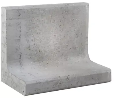 Gardenlux L-Element 50x30x40 cm – Grijs - afbeelding 1