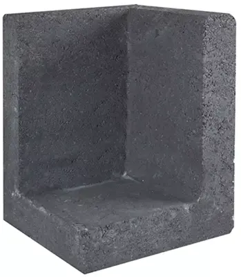 Gardenlux L-Element Hoek Zwart 30x30x40 cm - afbeelding 1