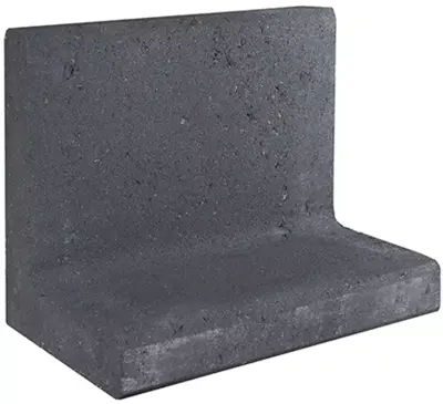 Gardenlux L-Element Zwart 50x30x40 cm - afbeelding 1
