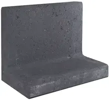 Gardenlux L-Element Zwart 50x30x40 cm - afbeelding 1