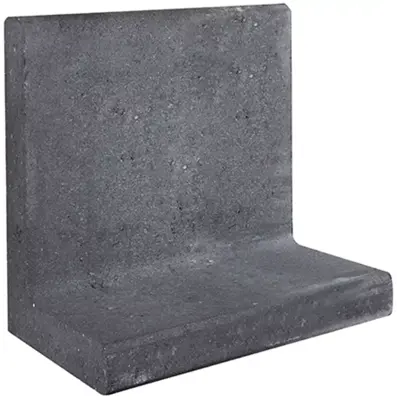 Gardenlux L-Element Zwart 50x30x50 cm - afbeelding 1