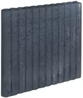 Gardenlux Mini Rondo Palissadebanden Zwart 6x60x50 cm - afbeelding 1
