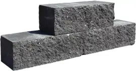 Gardenlux Nature Walling Zwart 32x13x11 cm kopen?