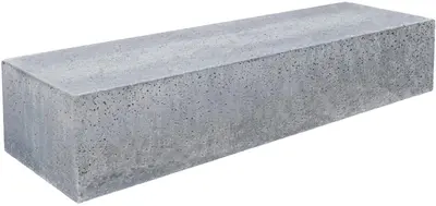 Gardenlux Oud hollandse betonbiels Grijs 100x20x12 cm