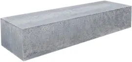 Gardenlux Oud Hollandse Betonbiels Grijs 100x20x12 cm - afbeelding 1