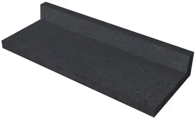 Gardenlux Oud Hollandse L-element (gewapend) Carbon 100x40x15 cm - afbeelding 1