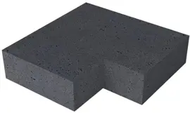 Gardenlux Oud Hollandse Massief hoek binnen Antraciet 60/60x40x20 - afbeelding 1
