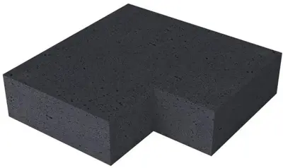 Gardenlux Oud Hollandse Massief hoek binnen Carbon 60/60x40x20 - afbeelding 1