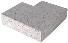 Gardenlux Oud Hollandse Massief hoek buiten Grijs 60/60x40x20 - afbeelding 1