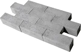 Gardenlux Oud Hollandse Stenen Kleinplaveisel Zonder Vellingkant Grijs 15x5x7 cm - afbeelding 1