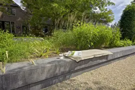 Gardenlux Oud Hollandse Traptrede Massief Antraciet 100x40x20 cm - afbeelding 2