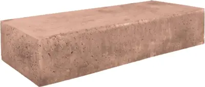 Gardenlux Oud Hollandse Traptrede Massief Roodbruin 100x40x20 cm - afbeelding 1
