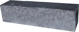 Gardenlux Palissade Block Grijs/ zwart 60x15x15 cm - afbeelding 1