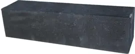 Gardenlux Palissade Block Zwart 60x12x12 cm - afbeelding 1
