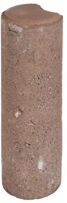 Gardenlux Palissadepalen Met Inkeping Bruin Ø 8x25 cm - afbeelding 1