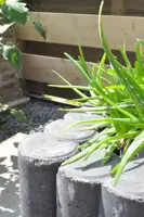 Gardenlux Palissadepalen Met Inkeping Zwart Ø 8x35 cm - afbeelding 3