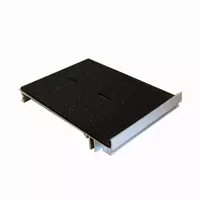Gardenlux Randoplossing Alumminium incl. rubberpad - afbeelding 1