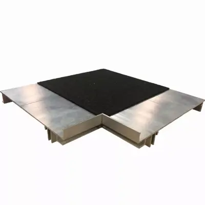 Gardenlux Randoplossing binnenhoek Alumminium incl. rubberpad - afbeelding 1
