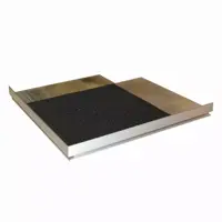 Gardenlux Randoplossing buitenhoek Alumminium incl. rubberpad - afbeelding 1