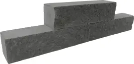 Gardenlux Rockstone Walling Antraciet 60x15x15 cm - afbeelding 1