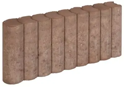 Gardenlux Rondo Palissadeband Bruin 8x25x50 cm - afbeelding 1