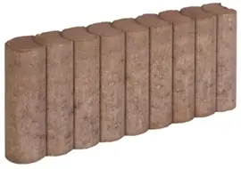 Gardenlux Rondo Palissadeband Bruin 8x25x50 cm - afbeelding 1