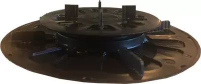 Gardenlux Tegeldragers Flex verstelbaar Zwart 19-27 mm - afbeelding 1