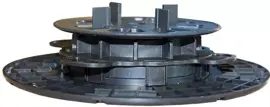 Gardenlux Tegeldragers Flex verstelbaar Zwart 40-70 mm - afbeelding 1