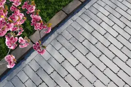 Gardenlux Waterpasserende Eco Bricks Geïmpregneerd Veerse 7x21x8 cm - afbeelding 3