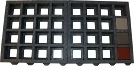 Gardenlux Waterpasserende Eco Grates 4 Zijdige Vertanding Kunststof Eco Grates 40x80x6 cm - afbeelding 1