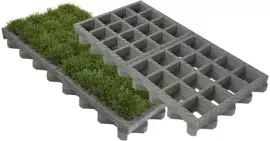 Gardenlux Waterpasserende Eco Grates 4 Zijdige Vertanding Kunststof Eco Grates 40x80x6 cm - afbeelding 2